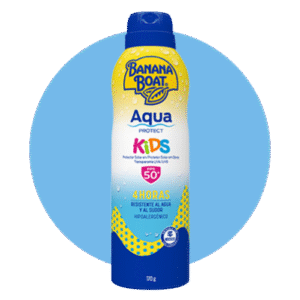 BANANA BOAT AQUA PROTECT KIDS  FPS 50+  RESISTENTE AL AGUA Y SUDOR - PRESENTACIÓN DE 170g