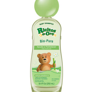 RICITOS DE ORO BABY SHAMPOO BIO-PURE PRESENTACIÓN DE 250mL.