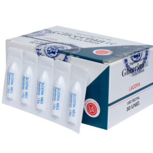 SUPOSITORIOS DE GLICERINA LC PARA NIÑOS  -UNIDAD- CAJA CON 50 UNIDADES