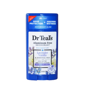DR TEAL´S DESODORANTE BARRA SIN ALUMINIO MAGNESIO LAVANDA VAINILLA 75g  -UNIDAD