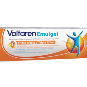 VOLTAREN EMULGEL TRIPLE EFECTO DICLOFENACO DIETILAMINA GEL 1.16%, 20g
