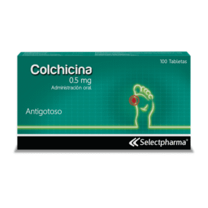 COLCHICINA 0,5 MG ANTIGOTOSO TABLETAS -UNIDAD- CAJA CON 100 TABLETAS