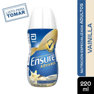 ENSURE ADVANCE 220ml   VAINILLA  -UNIDAD