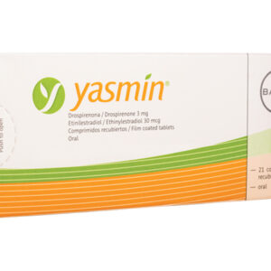 YASMIN  ANTICONCEPTIVO ORAL, CAJA CON 28 COMPRIMIDOS RECUBIERTOS