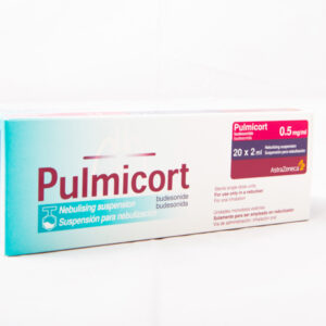 PULMICORT 0.5 MG/ML SUSPENSIÓN PARA NEBULIZACIÓN AMPOLLAS -UNIDAD- CAJA CON 20 AMPOLLAS