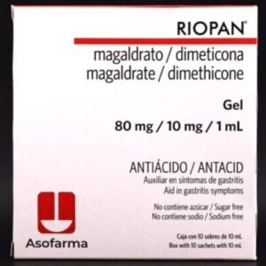 RIOPAN GEL VIA ORAL SOBRE UNIDAD