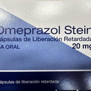 OMEPRAZOL STEIN 20 MG CÁPSULAS DE LIBERACIÓN RETARDADA -UNIDAD- CAJA CON 30 CÁPSULAS