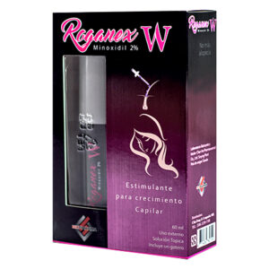 ROGANEX 2% W MINOXIDIL ESTIMULANTE PARA CRECIMIENTO CAPILAR 60ml - UNIDAD