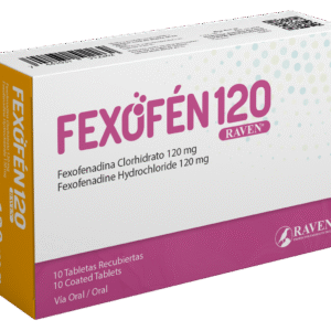 FEXOFEN120   TABLETAS RECUBIERTAS - UNIDAD - CAJA CON 10 TABLETAS