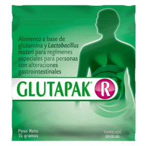 GLUTAPAK R POLVO PARA SOLUCIÓN VIA ORAL SOBRE 15G.