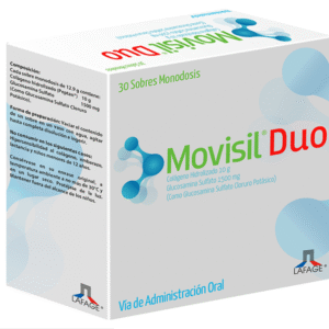 MOVISIL DUO COLÁGENO HIDROLIZADO 10g POLVO PARA SOLUCIÓN ORAL -SOBRES -UNIDAD -CAJA CON 30 SOBRES