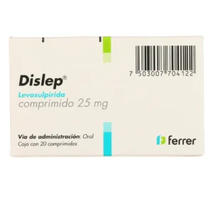 DISLEP 25 TABLETAS VIA ORAL UNIDAD