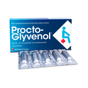 PROCTO-GLYVENOL SUPOSITORIOS -UNIDAD-  CAJA CON 5 SUPOSITORIOS