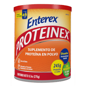 ENTEREX PROTEINEX SUPLEMENTO DE PROTEÍNA EN POLVO 275G - UNIDAD