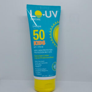 LO UV SUNCARE KIDS (NIÑOS), LOCIÓN PROTECTORA SOLAR UVA FPS 50, PRESENTACIÓN DE 89mL.