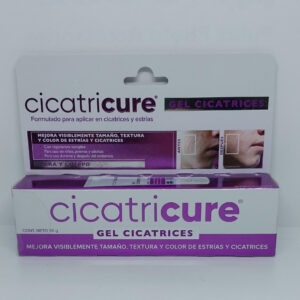 CICATRICURE GEL CICATRICES, PARA CICATRICES Y ESTRÍAS.  PRESENTACIÓN DE 30g.