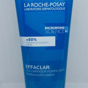 LA ROCHE-POSAY EFFACLAR GEL LIMPIADOR PURIFICANTE  50%+ FORMATO ECONÓMICO DE 300mL.