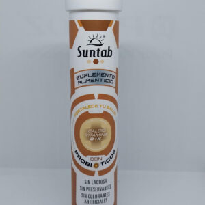 SUNTAB CALCIO-VITAMINA D+K CON PROBIÓTICOS TABLETAS EFERVECENTES - PRESENTACIÓN DE 20 TABLETAS