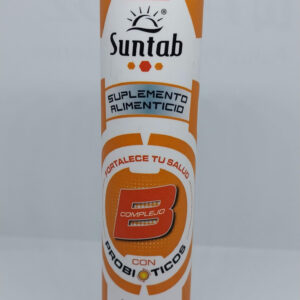 SUNTAB COMPLEJO B CON PROBIÓTICOS TABLETAS EFERVECENTES - PRESENTACIÓN DE 20 TABLETAS