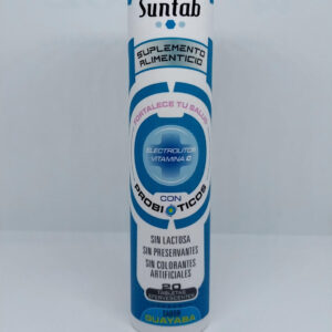 SUNTAB HIERRO ELECTROLITOS +VITAMINA C CON PROBIÓTICOS TABLETAS EFERVECENTES - PRESENTACIÓN DE 20 TABLETAS