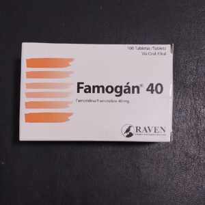 FAMOGAN 40  TABLETAS - UNIDAD - CAJA CON 100 TABLETAS