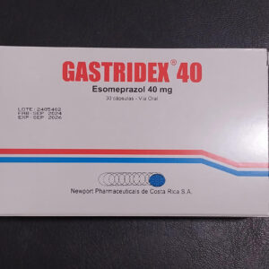 GASTRIDEX 40 MG  CÁPSULAS  - UNIDAD - CAJA CON 30 CÁPSULAS