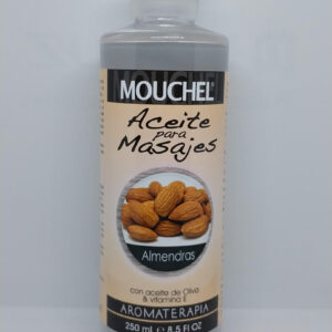 ACEITE PARA MASAJES MOUCHEL ALMENDRAS AROMATERÁPIA 250ml. -UNIDAD