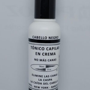 MONT D´OR TÓNICO CAPILAR EN CREMA CABELLO NEGRO 120cc - UNIDAD