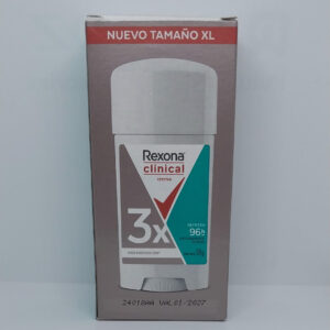 REXONA CLINICAL DESODORANTE CREMA 3X REFRESH 96H 58g - UNIDAD