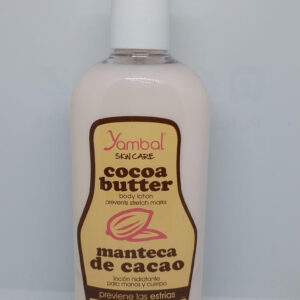 YAMBAL SKIN CARE COCOA BUTTER BODY LOTION LOCIÓN HIDRATANTE CON MANTECA DE CACAO 250ml -UNIDAD