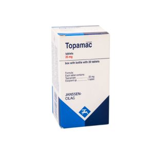 TOPAMAC, TABLETAS, CAJA CON 20 TABLETAS.