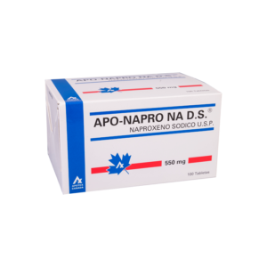APO-NAPRO NA D.S. 550 MG, TABLETAS, UNIDAD.