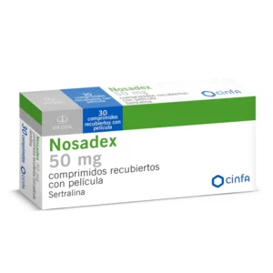 NOSADEX 50mg, COMPRIMIDOS RECUBIERTOS, CAJA CON 30 COMPRIMIDOS.