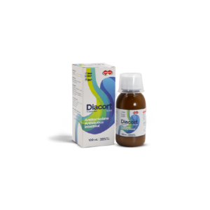 DIACORT SUSPENSIÓN ORAL ANTIBACTERIANO ANTISÉPTICO INTESTINAL, 100 mL.