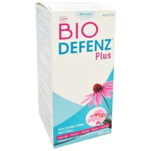 BIO DEFENZ PLUS, SOLUCIÓN ORAL NATURAL, 170 ML