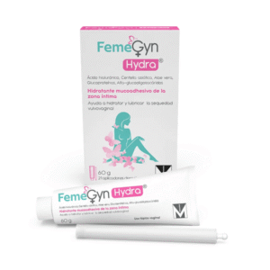 FEMEGYN HYDRA, HIDRATANTE MOCOADHESIVO DE LA ZONA ÍNTIMA, 60g., CAJA 21 APLICADORS DESECHABLES.