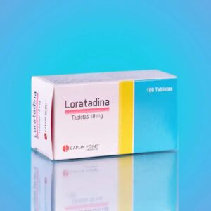 LORATADINA CAPLIN, TABLETAS 10mg, CAJA CON 100 TABLETAS, UNIDAD.