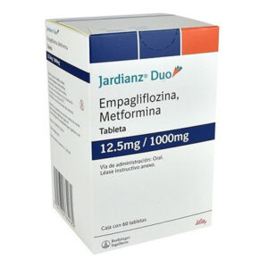 JARDIANZ DUO 12.5MG/100MG TABLETAS RECUBIERTAS, CAJA CON 60 TABLETAS