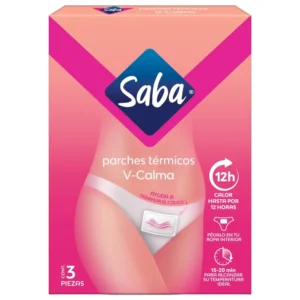 SABA PARCHES TÉRMICOS V-CALMA, CALOR X 12H, 3 PIEZAS