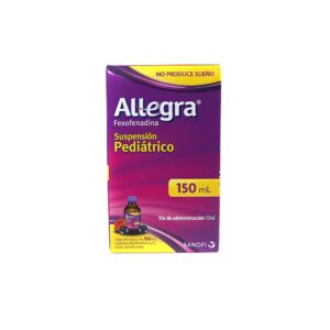 ALLEGRA PEDIÁTRICO, SUSPENSIÓN ORAL, 150mL.