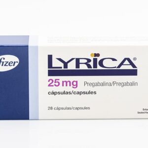 LYRICA 25MG CÁPSULAS VIA ORAL CAJA X28 CÁPSULAS - UNIDAD
