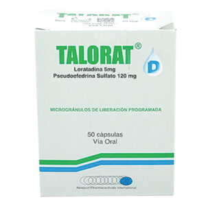 TALORAT D,  CÁPSULAS, CAJA CON 50 CÁPSULAS, UNIDAD