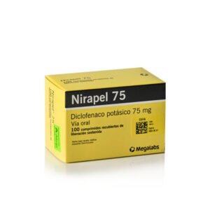 NIRAPEL 75, COMPRIMIDOS RECUBIERTOS, CAJA CON 100 COMPRIMIDOS, UNIDAD.