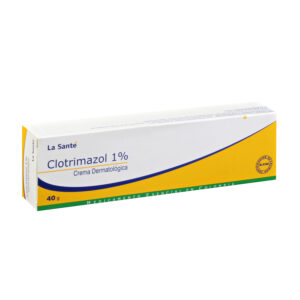 CLOTRIMAZOL LA SANTÉ 1%, CREMA VAGINAL, APLICADORES, CADA CAJA CON 6 APLICADORES