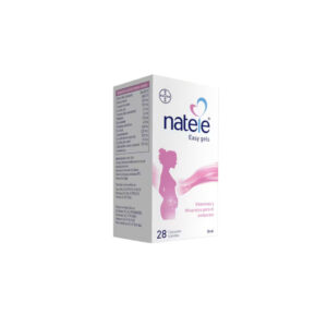 NATELE EASY GELS, VITAMINAS Y MINERALES PARA EL EMBARAZO, CÁPSULAS BLANDAS, CAJA CON 28 CÁPSULAS.