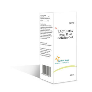 LACTULOSA SOLUCIÓN ORAL 10g/15mL, 200ML.