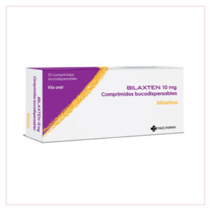 BILAXTEN 10MG TABLETAS, CAJA CON 10 COMPRIMIDOS, UNIDAD