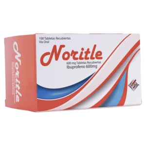 NORITLE 600MG TABLETAS VIA ORAL UNIDAD