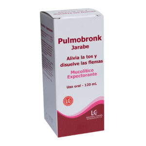 PULMOBRONK JARABE MUCOLÍTICO EXPECTORANTE 120ml.