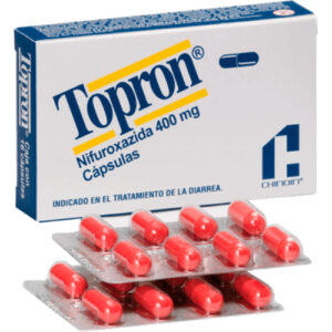 TOPRON CÁPSULAS 400mg, CAJA CON 48 CÁPSULAS, UNIDAD.